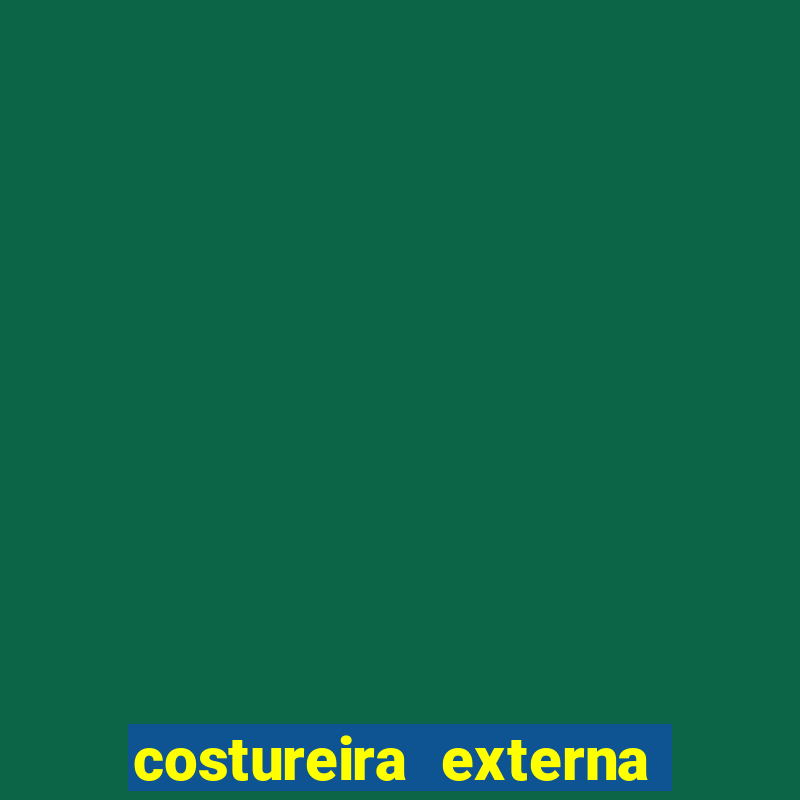 costureira externa rj olx